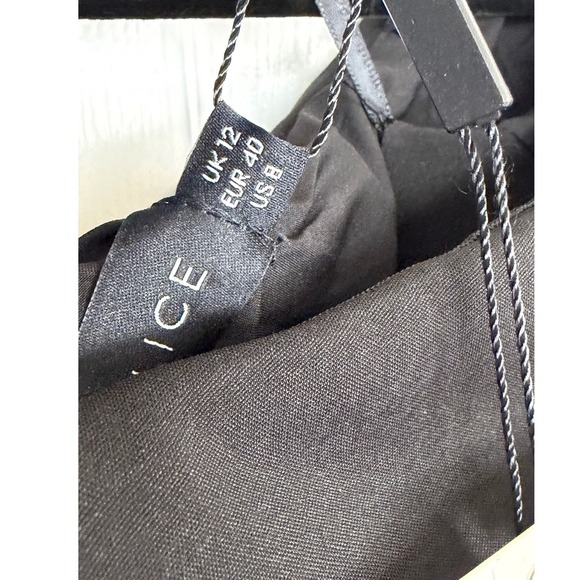 Lavish Alice Womens Black Off Shoulder Blazer Romper Size US 8 NWT -BLK - Picture 7 of 13